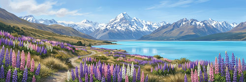 Aoraki mural