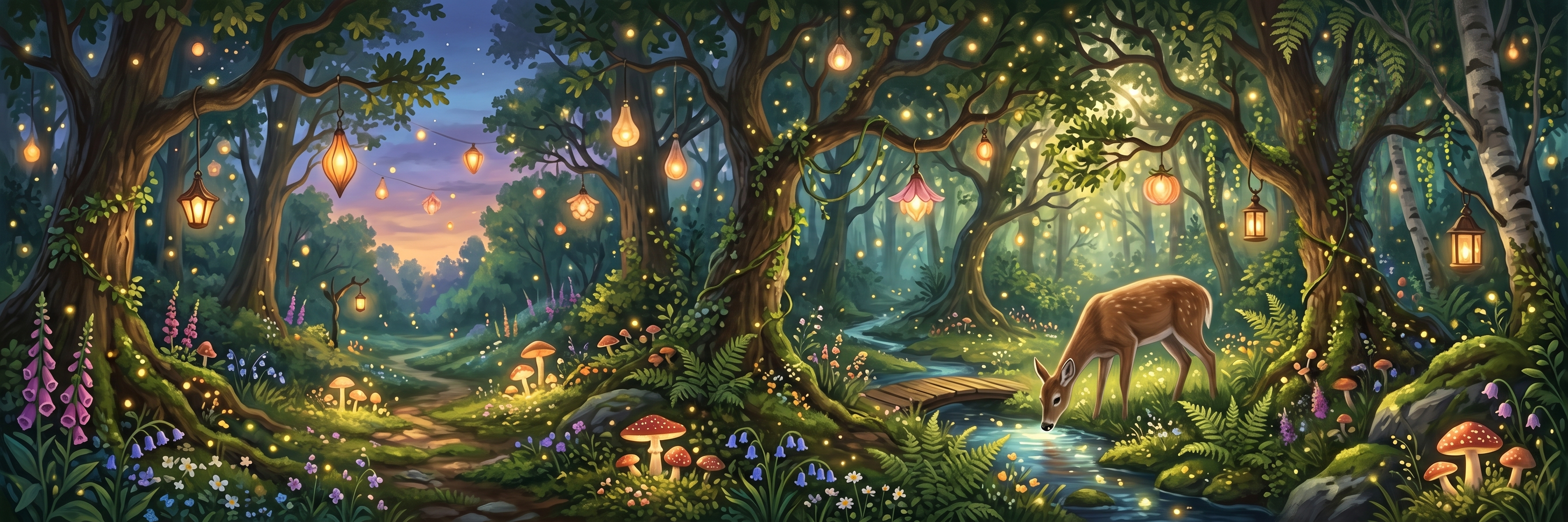 Fairy Glade mural