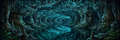 Glowworm Grotto mural