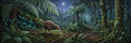 Kiwi Twilight mural