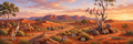 Red Centre outback mural