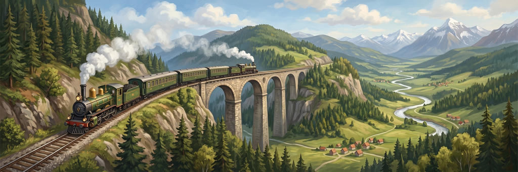 Steam & Summit mural