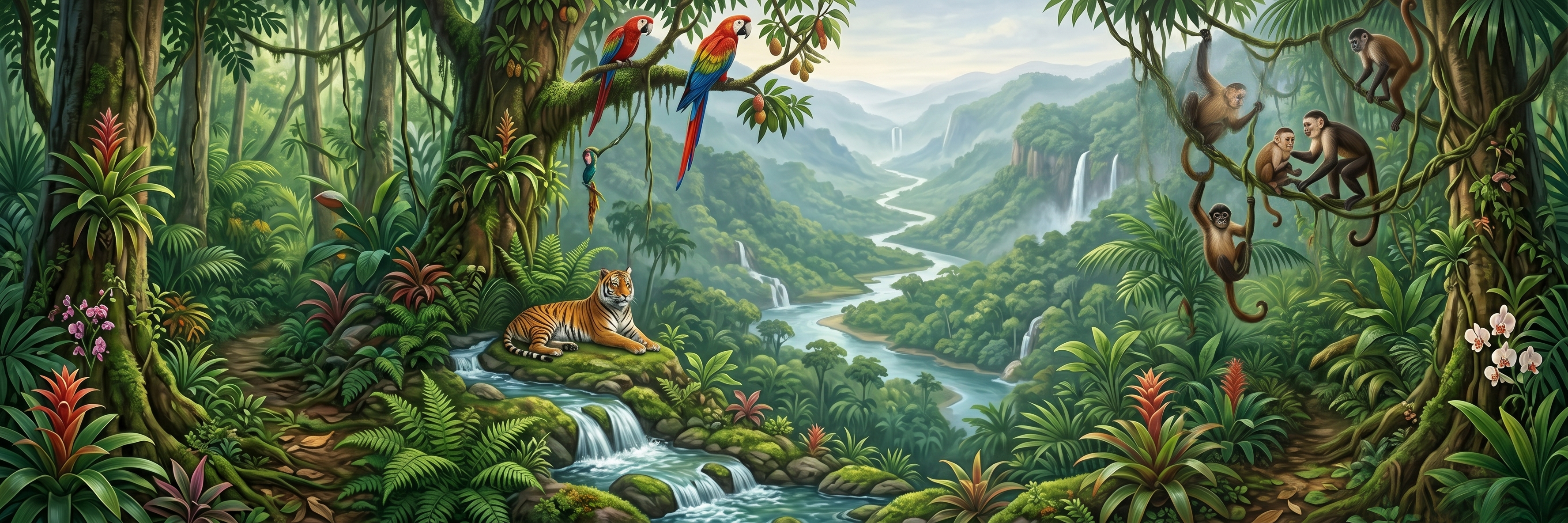 Tiger Trail mural