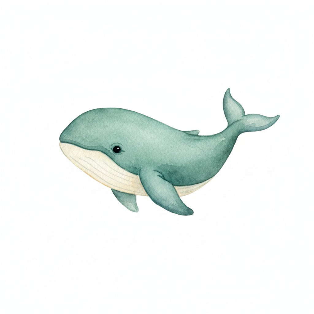 Whale Calf Painterly