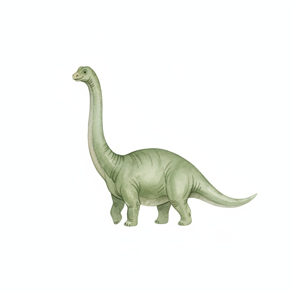 Lost World Brontosaurus Painterly