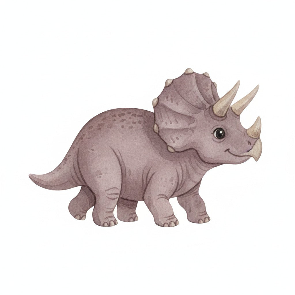 Lost World Triceratops Painterly